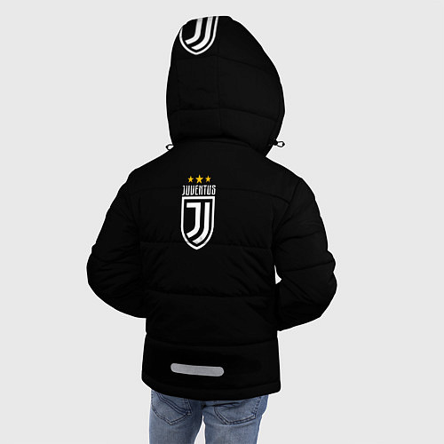 Зимняя куртка для мальчика CR7JUVE / 3D-Светло-серый – фото 4