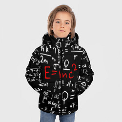 Куртка зимняя для мальчика E=mc2: Black Style, цвет: 3D-светло-серый — фото 2
