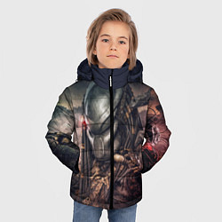 Куртка зимняя для мальчика Merciless Predator, цвет: 3D-черный — фото 2