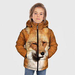 Куртка зимняя для мальчика Хитрая лисичка, цвет: 3D-красный — фото 2