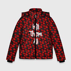 Куртка зимняя для мальчика R6S: Kill Them All, цвет: 3D-черный