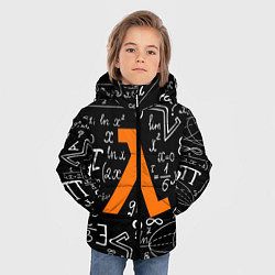 Куртка зимняя для мальчика HL: Lambda, цвет: 3D-черный — фото 2