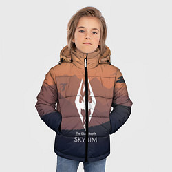 Куртка зимняя для мальчика THE ELDER SCROLLS, цвет: 3D-красный — фото 2