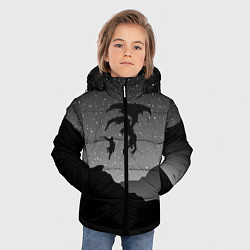 Куртка зимняя для мальчика TES: Nightmare, цвет: 3D-черный — фото 2