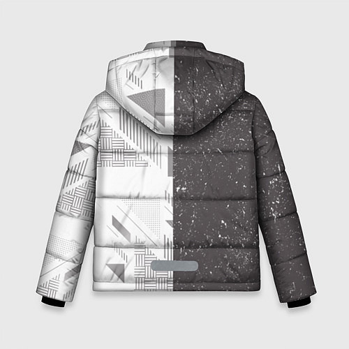 Зимняя куртка для мальчика Linkin Park: Grey Form / 3D-Красный – фото 2