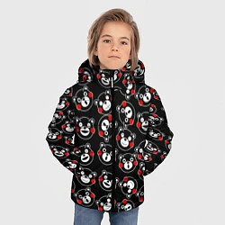 Куртка зимняя для мальчика Kumamon Faces, цвет: 3D-черный — фото 2