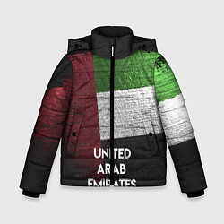 Куртка зимняя для мальчика United Arab Emirates Style, цвет: 3D-красный