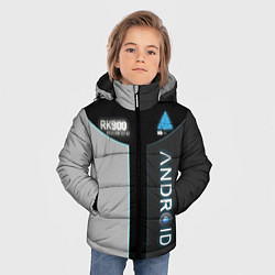 Куртка зимняя для мальчика Detroit: Android RK900, цвет: 3D-красный — фото 2