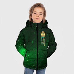 Куртка зимняя для мальчика GWENT Logo, цвет: 3D-черный — фото 2