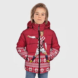 Куртка зимняя для мальчика Luka Modric, цвет: 3D-светло-серый — фото 2