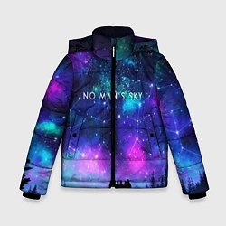 Куртка зимняя для мальчика No Man's Sky: Space Vision, цвет: 3D-красный