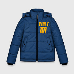 Куртка зимняя для мальчика VAULT 101, цвет: 3D-черный
