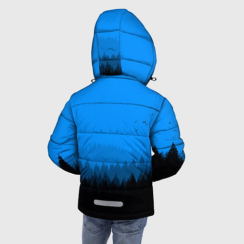 Зимняя куртка для мальчика Fortnite: Sky Forest / 3D-Светло-серый – фото 4