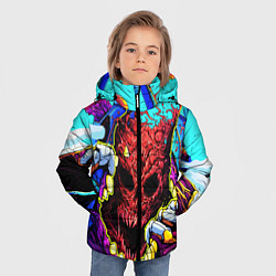Куртка зимняя для мальчика CS:GO Hyper Beast, цвет: 3D-светло-серый — фото 2