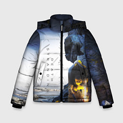 Куртка зимняя для мальчика Death Stranding: Exclusive, цвет: 3D-светло-серый