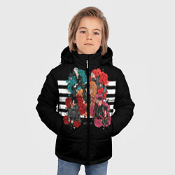 Куртка зимняя для мальчика Big Bang Tropical, цвет: 3D-красный — фото 2