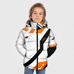 Куртка зимняя для мальчика CS:GO Asiimov Light, цвет: 3D-черный — фото 2