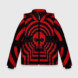 Куртка зимняя для мальчика TOP: Hypnotize, цвет: 3D-черный
