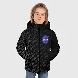 Куртка зимняя для мальчика NASA: Dark Space, цвет: 3D-светло-серый — фото 2