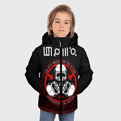 Куртка зимняя для мальчика 30 Seconds to Mars, цвет: 3D-черный — фото 2