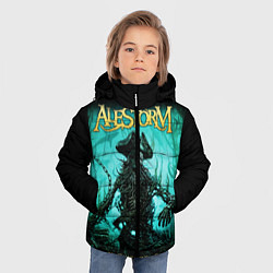 Куртка зимняя для мальчика Alestorm: Death Pirate, цвет: 3D-светло-серый — фото 2