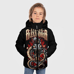 Куртка зимняя для мальчика Asking Alexandria: Stand Up And Scream, цвет: 3D-черный — фото 2