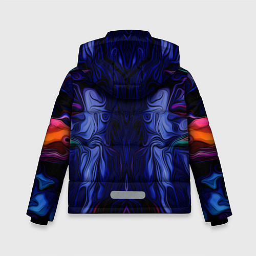 Зимняя куртка для мальчика CS:GO Waves Skin / 3D-Светло-серый – фото 2
