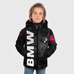 Куртка зимняя для мальчика BMW: Polygon, цвет: 3D-светло-серый — фото 2