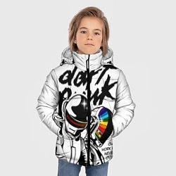 Куртка зимняя для мальчика Daft Punk: Our work is never over, цвет: 3D-черный — фото 2