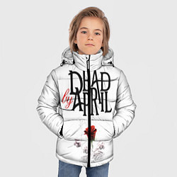 Куртка зимняя для мальчика Dead by April, цвет: 3D-красный — фото 2