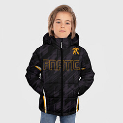 Куртка зимняя для мальчика Cs:go - Fnatic The Form 2022, цвет: 3D-красный — фото 2