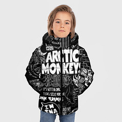 Куртка зимняя для мальчика Arctic Monkeys: I'm in a Vest, цвет: 3D-красный — фото 2