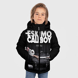 Куртка зимняя для мальчика Eskimo Callboy: Crystalis, цвет: 3D-светло-серый — фото 2