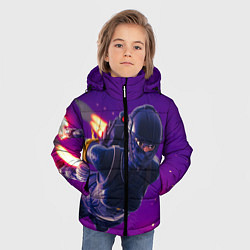 Куртка зимняя для мальчика Fortnite: Cyborg Fly, цвет: 3D-черный — фото 2