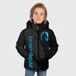 Куртка зимняя для мальчика TEAM LIQUID, цвет: 3D-черный — фото 2