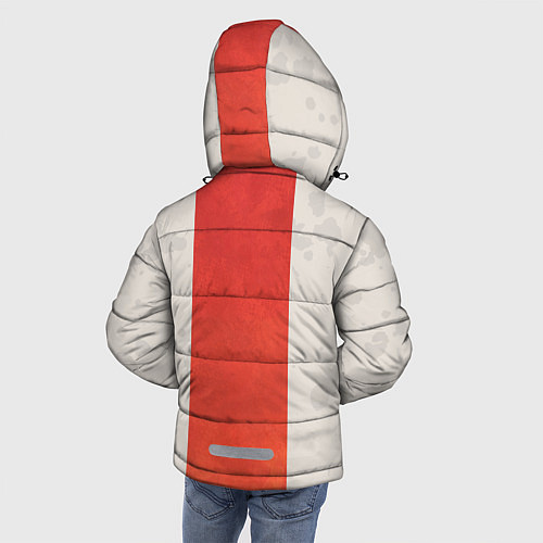 Зимняя куртка для мальчика Apex Legends: Mirage / 3D-Светло-серый – фото 4