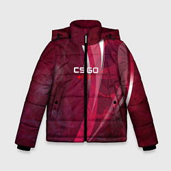 Куртка зимняя для мальчика Cs:go - Ruby 2022 Рубин, цвет: 3D-черный