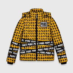 Зимняя куртка для мальчика PUBG Life: Yellow Style