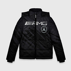 Куртка зимняя для мальчика Mercedes AMG, цвет: 3D-светло-серый
