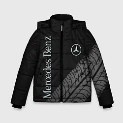 Куртка зимняя для мальчика Mercedes AMG: Street Style, цвет: 3D-светло-серый