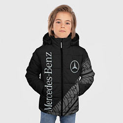 Куртка зимняя для мальчика Mercedes AMG: Street Style, цвет: 3D-светло-серый — фото 2