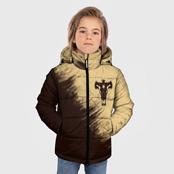 Куртка зимняя для мальчика Black Clover, цвет: 3D-светло-серый — фото 2