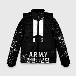 Зимняя куртка для мальчика BTS ARMY