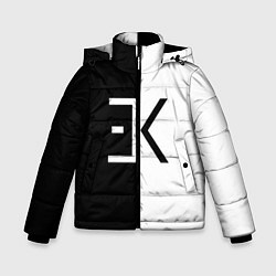 Куртка зимняя для мальчика Егор Крид: ЕК, цвет: 3D-красный
