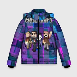 Зимняя куртка для мальчика Minecraft Heroes