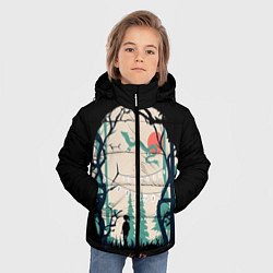 Куртка зимняя для мальчика Хранители Леса, цвет: 3D-красный — фото 2