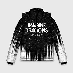 Куртка зимняя для мальчика IMAGINE DRAGONS, цвет: 3D-черный