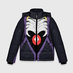 Куртка зимняя для мальчика Overlord Momonga, цвет: 3D-черный