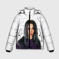 Куртка зимняя для мальчика BILLIE EILISH, цвет: 3D-черный