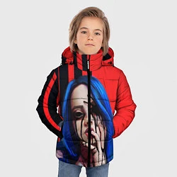 Куртка зимняя для мальчика Billie Eilish: Demon, цвет: 3D-черный — фото 2